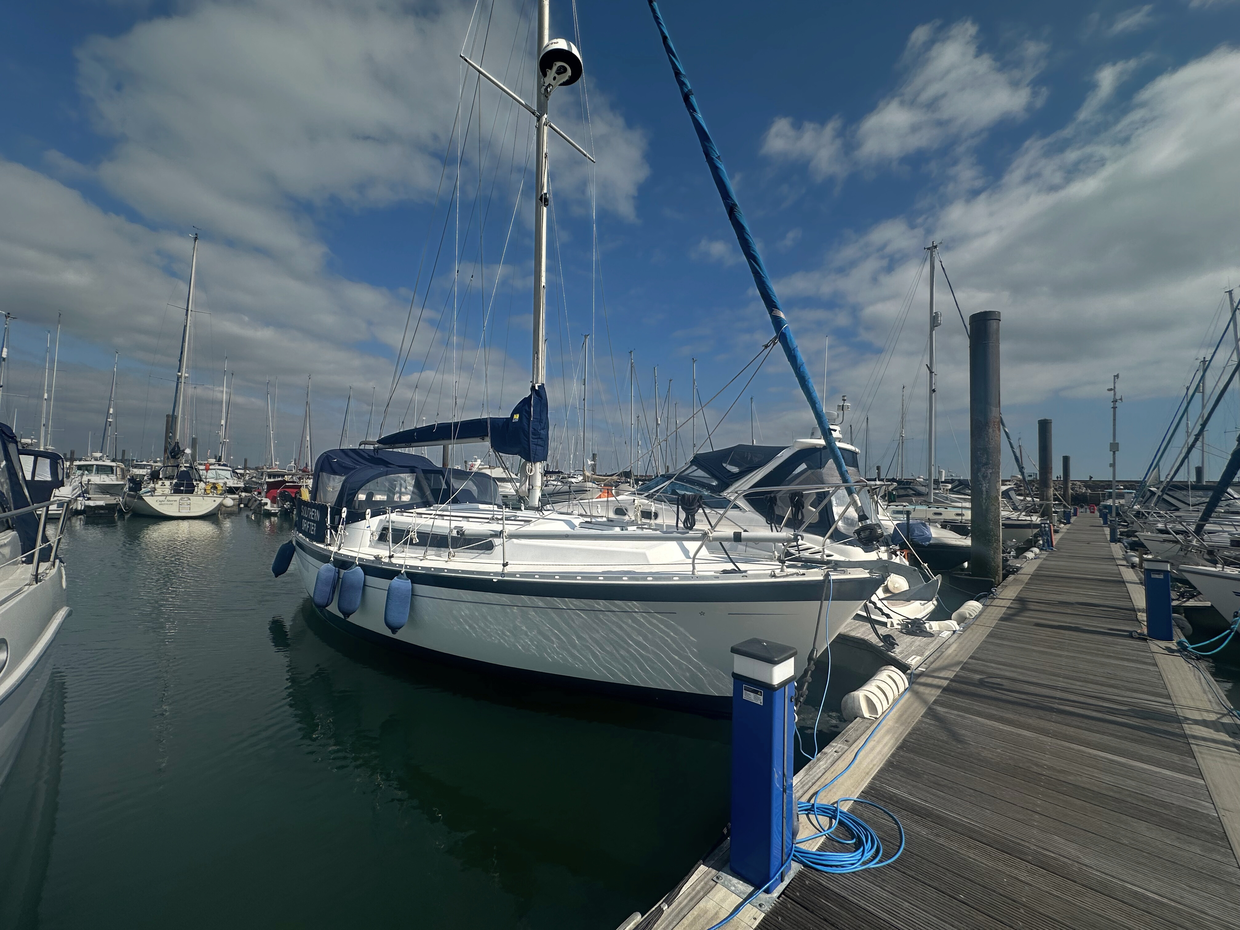 berthed