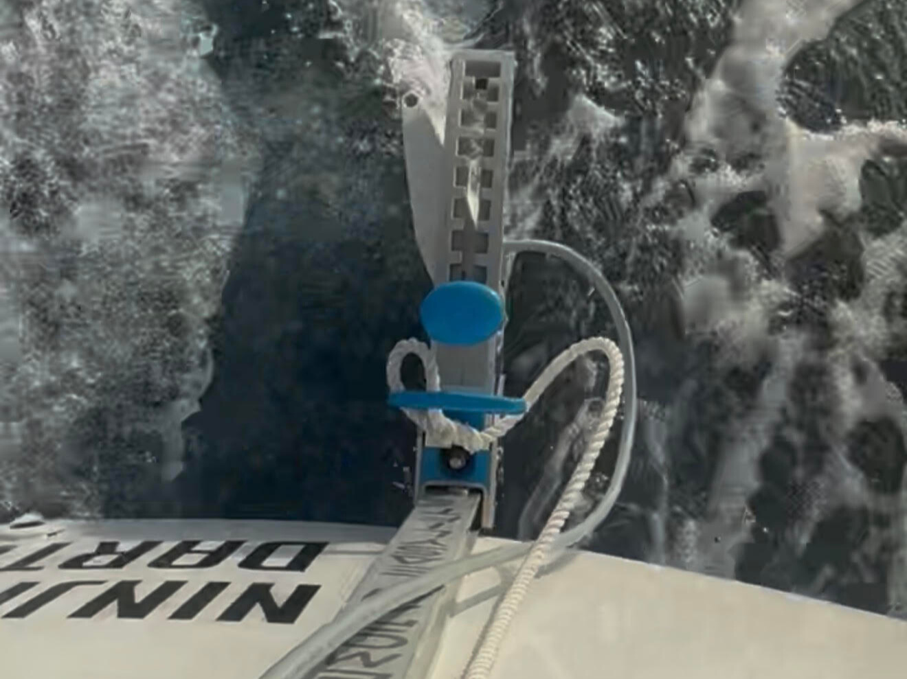 Hydrogenerator in use