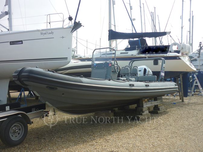 portside view of the boat