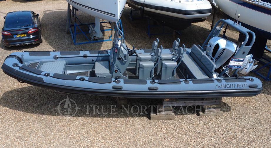 The Highfield Patrol is a 9 seat RIB boat