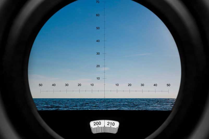 Compass binoculars